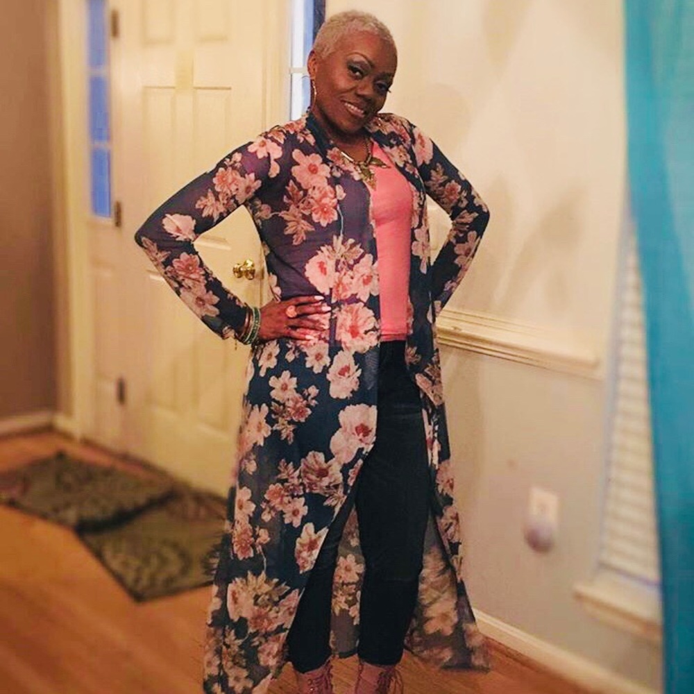Floral duster